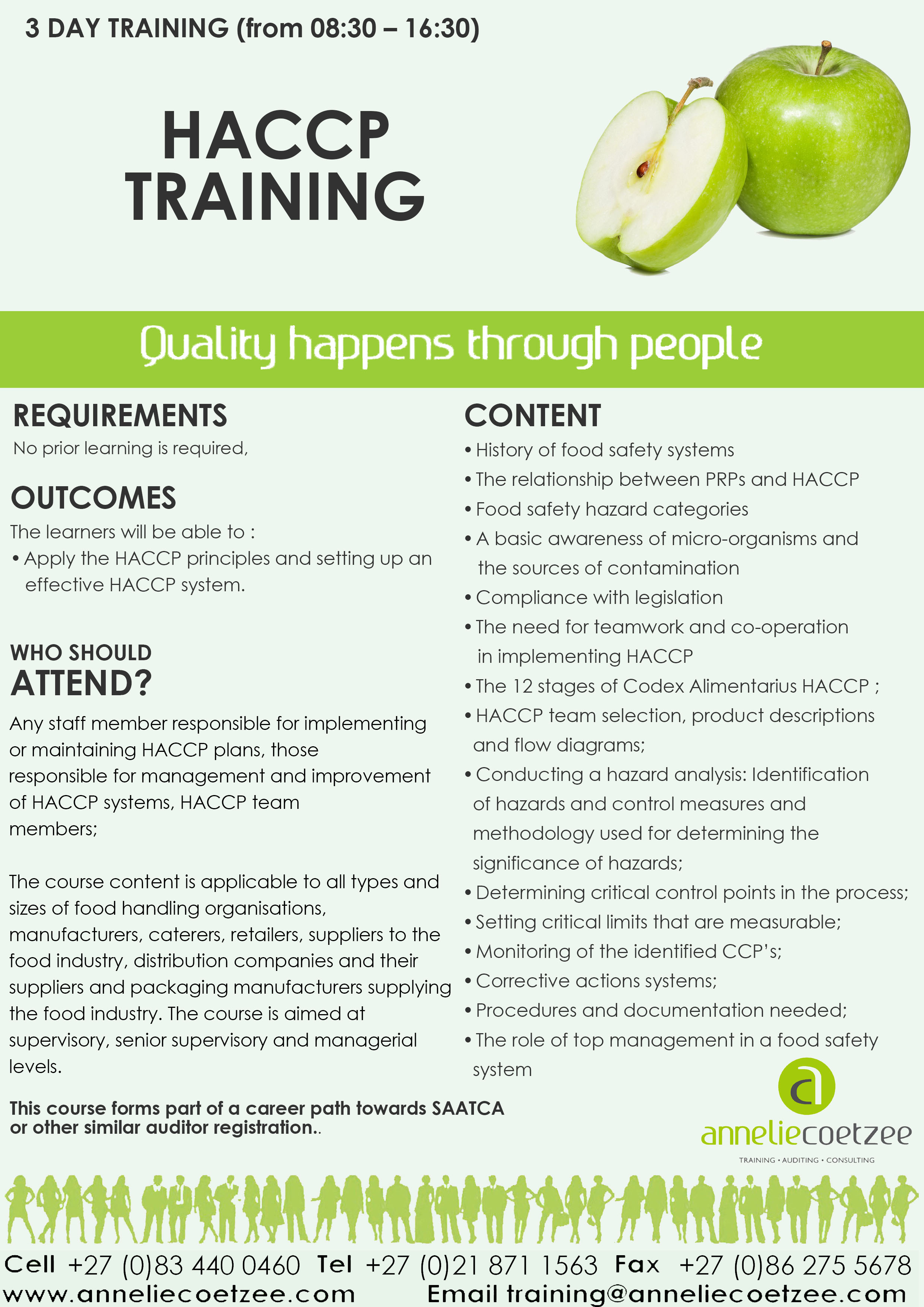 HACCP training 1113 March 2020 Retail Brief Africa